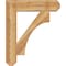 Ekena Millwork Westlake Craftsman Rough Sawn Bracket, Western Red Cedar, 6"W x 30"D x 36"H BKT06X30X36WTL04RWR - alternate 3